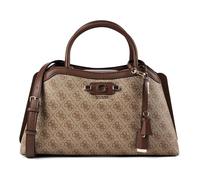 GUESS sac à épaule bandoulière sac à main Lindsey Girlfriend Satchel Latte Logo brun