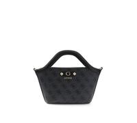 Guess Cabas Lindsey Mini Coal Logo Gris foncé