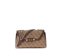 Guess Sac bandoulière convertible Lindsey Xbody Flap Logo Marron clair (Latte)