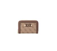 GUESS Lindsey SLG Med BNN Double Zip BNN Logo Bone Taille unique