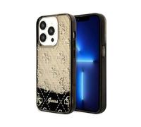 Guess Liquid Glitter 4G Housse noire - iPhone 14 Pro