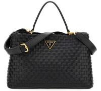 Guess Lisbet Sac À Main Tissé À 2 Compartiments Pour Femmes En Noir UK