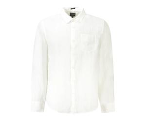 Guess - Long Sleeve Shirt - Homme - Chemises - Blanc - Taille: M