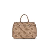 GUESS Lorelei Girlfriend Satchel Latte Logo