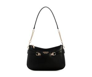 GUESS Lorelei Top Zip Shoulder Bag, Sac à bandoulière Femme, Noir, Taille Unique