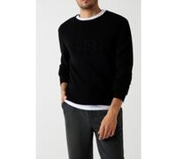 GUESS Ls Cn 3d Logo Jet Black A996 Taille: M | Pulls Outlet | Homme | Le Noir