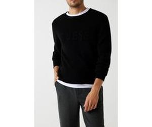 GUESS Ls Cn 3d Logo Jet Black A996 Taille: XS | Pulls Outlet | Homme | Le Noir