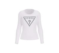 GUESS LS CN Shiny Triangle Tee W5RI65J1314-G011 T-shirt pour femme Taille