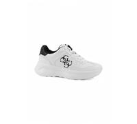 Guess - Luckei 4G Logo Running Shoe - Femme - Chaussures - Blanc - Taille: 36 EU