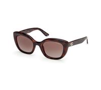 Guess - Lunettes de soleil en plastique œil de chat bullé - unisex - Accessoires - Brun - Taille: 51 MM
