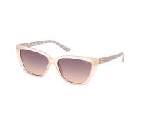 Guess - Lunettes de soleil œil-de-chat - Femme - Accessoires - Beige - Taille: 58 MM