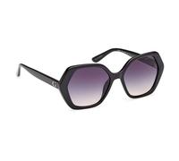 Guess Femme Guess GU8292 01B Lunettes de soleil Injecté Noir Fumée Géométrique Normale Ombré