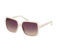 Guess Lunettes de soleil GU00157 Blanc verres fumés Taille 57