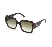 Guess – Lunettes de soleil GU7681 Marron 54 Femme