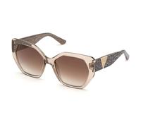 Guess Lunettes de soleil GU7741 Femme Beige 57