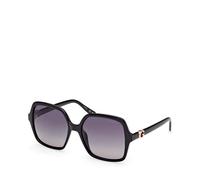 Guess Lunettes de soleil GU00190 Femme Polarisées Métal Noir