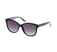 Guess Femme GU7828 01B Lunettes de soleil Injecté Noir Fumée Carré Normale Ombré