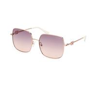 Guess - Lunettes de soleil tendance avec montures élégantes - Femme - Accessoires - Rose - Taille: 58 MM