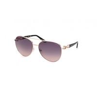 Guess Lunettes de soleil GU00158 métal 61/15/130 or rose brillant Femme