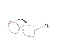 Guess Montures optiques GU2824 005 Femme Métal Noir Carré Normale