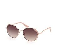 Guess Lunettes de soleil GU7842 métal or rose ombré 58