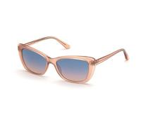 Guess Lunettes de soleil Femme GU7774 Rose/Autre 55 mm