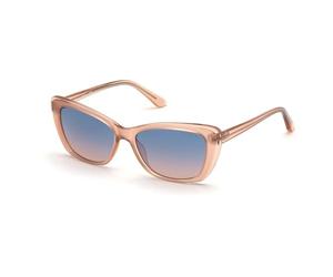 GUESS Lunettes pour Femme, Rose/Autre, 55