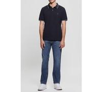 GUESS Lyle Ss Polo Smart Blue Taille: S | T-Shirts Outlet | Homme | Bleu