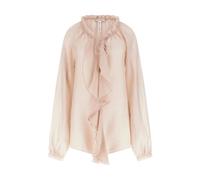 Guess - Maelys Ruffled Blouse - Femme - Blouses et Chemises - Rose - Taille: 40 FR