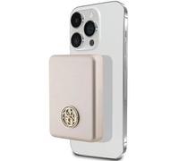 Guess MagSafe 4G Strassed Metal Logo batterie portable, 15W, 5000mAh, or