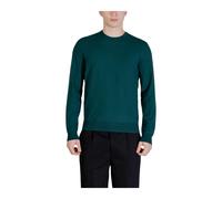 Guess - Maille à Manches Longues et Col Rond - Homme - Pulls - Vert - Taille: M