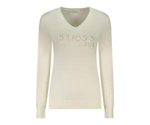 Guess - Maille ras du cou - Femme - Pulls - Blanc - Taille: 44 FR