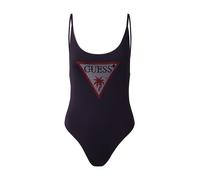 GUESS Maillot de bain rouge / noir / argent, Taille S