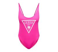 GUESS Maillot de bain 'VIOLET' rose néon / blanc, Taille L