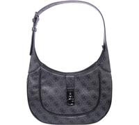 Guess Maimie Hobo Logo Sac Femme En Charbon