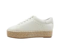 Guess - Malee Espadrille à lacets - Femme - Chaussures - Blanc - Taille: 37 EU