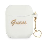 Guess Mallette rigide, ?tui pour ?couteurs + casque, Blanc