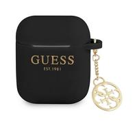 Guess Mallette rigide, ?tui pour ?couteurs + casque, Noir