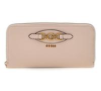 GUESS Malva SLG Grand Sac à Main zippé pour Femme Amande, Amande, One Size, Malva SLG Grande Fermeture Éclair