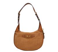 Guess - Malva Suede Shoulder Bag - Femme - Sacs - Brun - Taille: ONE Size