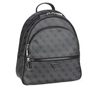 GUESS Manhattan Grand sac à dos pour femme, taille unique, Coal Logo, Taille unique