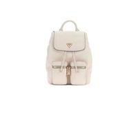 Guess - Manhattan II Flap Backpack - Femme - Sacs - Blanc - Taille: ONE Size