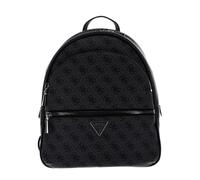 GUESS Manhattan Large Backpack, Sac à Femmes, Coal Logo, Taille Unique