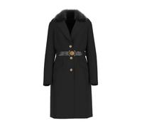GUESS Manteau en polyester pour femme W5BL25W2672, Noir , M