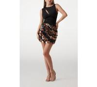 GUESS Marciano By Amber Sequins Mini S Blk & Terra Di Siena Taille: 42 | Mini Jupes Outlet | Femme | Jaune