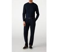 GUESS Marciano By Cn Ls Silk Cotton Sweater Navy Sea Taille: S | Pulls Outlet | Homme | Bleu