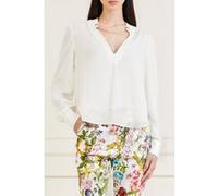 GUESS Marciano By Eva Blouse Pale Pearl Taille: L | Chemisiers Outlet | Femme | Blanche