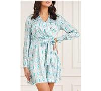 GUESS Marciano By Golden Monogram Chem Golden Monogram Gree Taille: XS | Robes Mini Outlet | Femme | Jaune