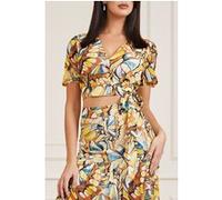 GUESS Marciano By Golden Wing Top Taille: L | Chemisiers Outlet | Femme | Jaune
