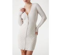 GUESS Marciano By Hermione Chenille Allover M Dr Muted Stone Taille: 40 | Robes Mini Outlet | Femme
